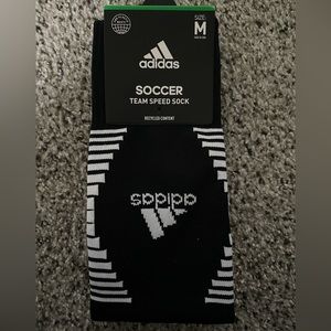 NWT Adidas soccer team speed socks size medium